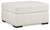 Chessington - Ivory - Oversized Accent Ottoman (6190408) by Ashley
