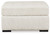 Chessington - Ivory - Oversized Accent Ottoman (6190408) by Ashley