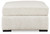 Chessington - Ivory - Oversized Accent Ottoman (6190408) by Ashley