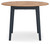 Gesthaven - Natural/Blue - Dining Drop Leaf Table (D399-15) by Ashley