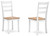 Gesthaven - Natural/White - Dining Chair (Set of 2) (D398-01) by Ashley