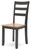 Gesthaven - Natural/Brown - Dining Chair (Set of 2) (D396-01) by Ashley