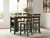 Gesthaven - Natural/Green - Counter Height Dining Table (D401-13) by Ashley