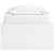 Onita - White - Twin Platform Bed with 1 Side Storage (EB9630B6) by Ashley