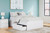 Onita - White - Full Platform Bed with 2 Side Storage (EB9630B13) by Ashley