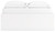 Onita - White - Queen Platform Bed with 2 Side Storage (EB9630B14) by Ashley