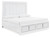 Chalanna - White - California King Upholstered Storage Bed (B822B5) by Ashley