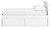 Onita - White - Full Panel Platform Bed with 2 Side Storage (EB9630B15) by Ashley