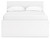 Onita - White - Full Panel Platform Bed with 1 Side Storage (EB9630B11) by Ashley