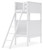 Nextonfort - White - Twin over Twin Display Bunk Bed - IN STORE ONLY (B396B10) by Ashley