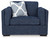 Evansley - Navy - Oversized Chair (5450223) by Ashley