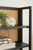 Abyard - Black/Natural - Bookcase (A4000574) by Ashley