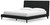 Cadmori - Black - King Upholstered Bed with Roll Slats (B2616-82) by Ashley