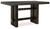 Burkhaus - Dark Brown - Counter Height Dining Table (D984-32) by Ashley
