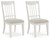 Shaybrock - Antique White/Brown - Dining Chair (Set of 2) (D683-02) by Ashley