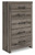 Graystorm - Brown Gray - Chest of Drawers (PCB2405-46) by Ashley
