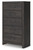 Hollivern - Dark Gray - Chest of Drawers (PCB2108-46) by Ashley