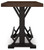 Valebeck - Black/Brown - Counter Height Dining Table (D546-33) by Ashley