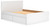 Onita - White - Queen Panel Platform Bed with 1 Side Storage (EB9630B12) by Ashley