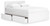 Onita - White - Queen Panel Platform Bed with 1 Side Storage (EB9630B12) by Ashley