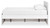 Onita - White - Queen Panel Platform Bed with 1 Side Storage (EB9630B12) by Ashley