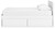 Onita - White - Queen Panel Platform Bed with 2 Side Storage (EB9630B16) by Ashley