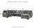 Birkdale Court - Gray - 3-Piece Sectional with Chaise (32402S2) by Ashley