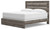 Graystorm - Brown Gray - King Panel Bed (PCB2405B8) by Ashley