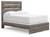 Graystorm - Brown Gray - Full Panel Bed (PCB2405B13) by Ashley