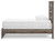 Graystorm - Brown Gray - Twin Panel Bed (PCB2405B12) by Ashley