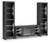 Cayberry - Black - 3-Piece Entertainment Center with Electric Fireplace (W2721W2) by Ashley
