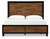 Kraeburn - Brown/Black - California King Panel Storage Bed (B496B13) by Ashley