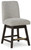 Burkhaus - Beige/Dark Brown - Counter Height Barstool (Set of 2) (D984-124) by Ashley