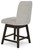 Burkhaus - Beige/Dark Brown - Counter Height Barstool (Set of 2) (D984-124) by Ashley
