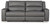 Brixworth - Slate - Reclining Sofa (6910681) by Ashley