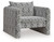 Kenbell - Black/White - Accent Chair (A3000705) by Ashley Kenbell - Black/White - Accent Chair (A3000705) by Ashley