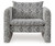 Kenbell - Black/White - Accent Chair (A3000705) by Ashley Kenbell - Black/White - Accent Chair (A3000705) by Ashley