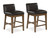 Cabalynn - Two-tone Brown - Counter Height Barstool (Set of 2) (D974-124) by Ashley