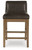 Cabalynn - Two-tone Brown - Counter Height Barstool (Set of 2) (D974-124) by Ashley