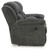 Frohn - Graphite - Reclining Loveseat with Console (3740694) by Ashley