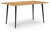 Gretlynn - Black/Natural - Dining Table (D501-25) by Ashley