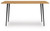 Gretlynn - Black/Natural - Dining Table (D501-25) by Ashley