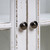 Magnolia Manor - Antique White & Weathered Bark - Display Cabinet (244-DR-DC) by Liberty Furniture