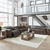 Deacon - Boston Charcoal Leather - 6 Piece Sectional (7014CC-UPH-6PCSEC) by Liberty Furniture