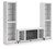 Brollevi - White - 3-Piece Entertainment Center (W2722W1) by Ashley