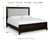 Neymorton - Dark Grayish Brown - King Upholstered Panel Bed (B618B4) by Ashley