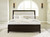 Neymorton - Dark Grayish Brown - California King Upholstered Panel Bed (B618B5) by Ashley
