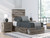 Graystorm - Brown Gray - Twin Panel Bed with Storage (PCB2405B19) by Ashley