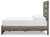 Graystorm - Brown Gray - Full Panel Storage Bed (PCB2405B16) by Ashley