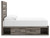 Graystorm - Brown Gray - Full Panel Bed with Storage (PCB2405B17) by Ashley